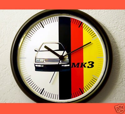 MK3 JETTA WALL CLOCK vw volkswagen vr6