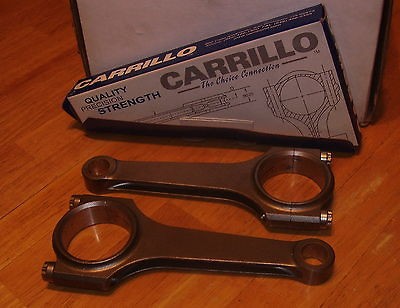 Carrillo Billet Rods 6.200 .748 Bushed Pin NASCAR Late Model SBC 