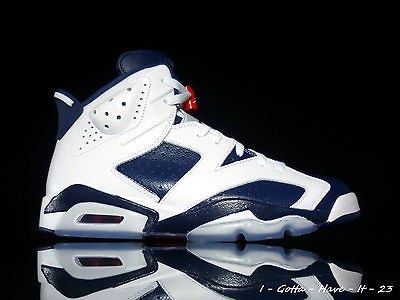   Jordan 6 VI Olympic 13 White Navy Blue Red Carmine Infrared DB IV V XI