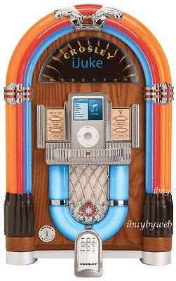 Crosley CR1701A iJuke Jukebox w/  or iPod Connection