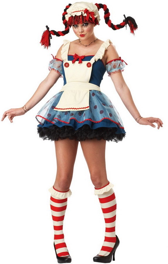 Girls Teen Rag Doll Costume CC 05046