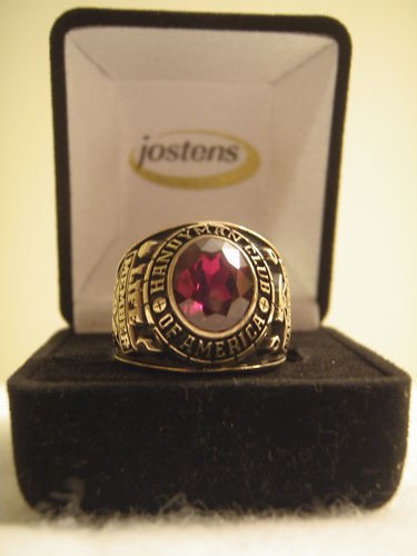 Handyman Club Ruby Ring Made by Jostens Size 11,12