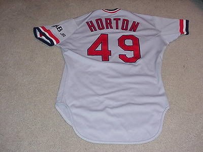 1989 Ricky Horton Game Worn signed Jersey Cardinals