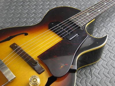 LOVELY LITTLE VINTAGE 1957 GIBSON ES 140 3/4 SIZE HOLLOWBODY 150 125 