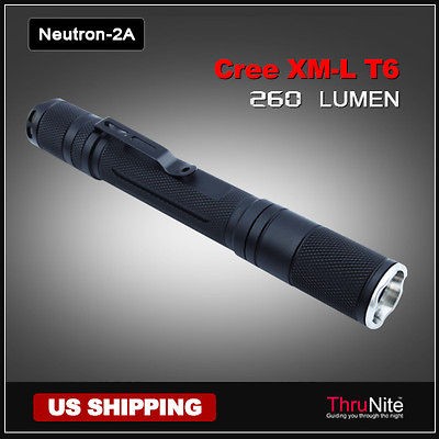   Neutron 2A Cree XM L T6 LED Flashlight Camp Waterproof Torch 260Lumen