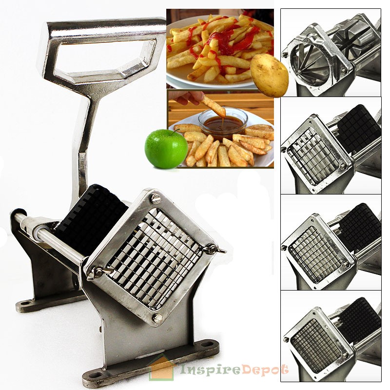 Commercial Potato French Fries Apple Fruit Vegetable Cutter Slicer w 