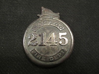 VINTAGE CHICAGO FIRE DEPT. BADGE. # 2145