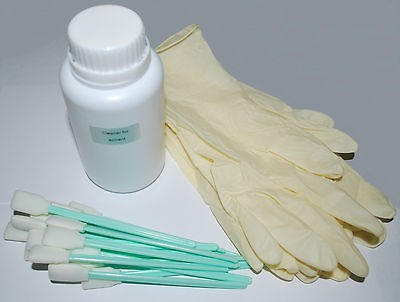 Cleaning Kit for Eco Solvent base (Cleaning, Swabs and Gloves   M 