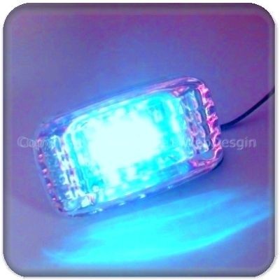 Universal Side Light Marker Crystal Clear Signal Turn Corner Lamp T10 