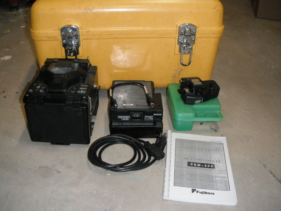   50S Fusion Splicer Kit with CT 30 Cleaver. Warranty is 2 Years