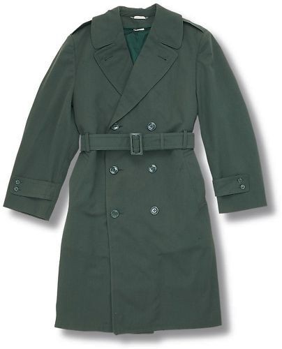 US GOV ISSUE OVERCOAT AG44 WOOL GABARDINE LINED COAT