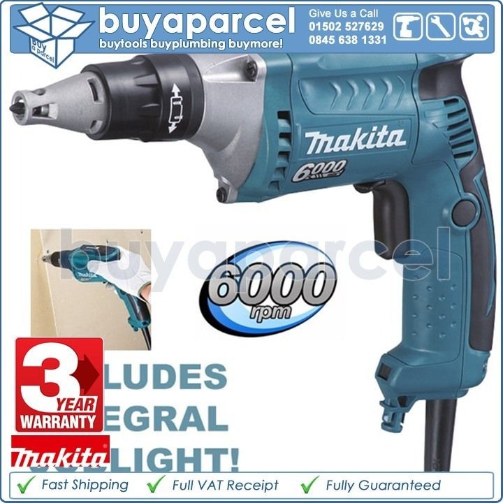 Makita FS6300 240v Drywall Screwdriver 6000RPM Screwgun