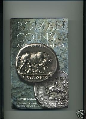 ROMAN COINS AND THEIR VALUES VOL I DAVID R SEAR