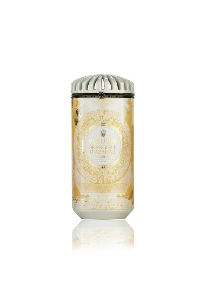 New Voluspa Orangerie D`Azahar Hand Poured Luxury Maison Blanc 