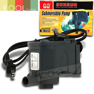 DEAL 375 GPH SUBMERSIBLE FISH REEF TANK MULTI USE WATER PUMP