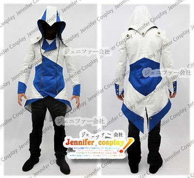 Assassins Creed III Conner Kway Casual Cosplay Costume Jacket Three 