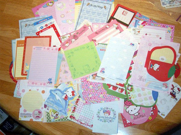 hello kitty stationery in Animation Art & Characters