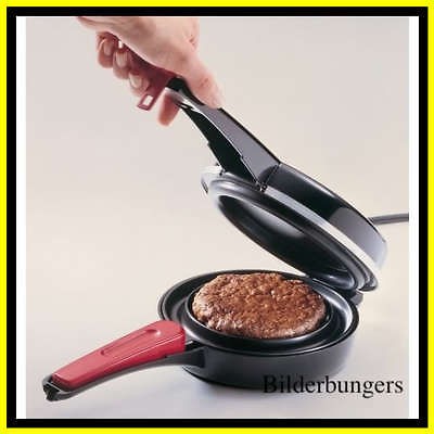 Presto Quick Burger Electric Nonstick Hamburger Cooker