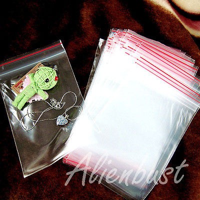 WHOLESALE PACKAGING BAGS 600 Quality ZIPLOCK SEAL PLASTIC BAGS 2.8 x 