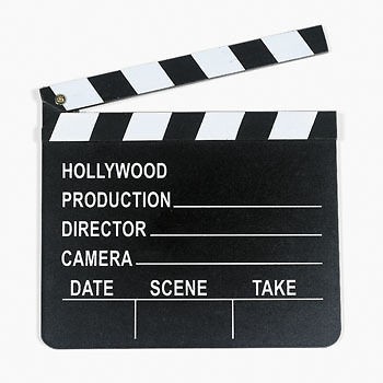 DIRECTORS CLAPBOARD CHALKBOARD Prop/Decor/Par​ty/Works