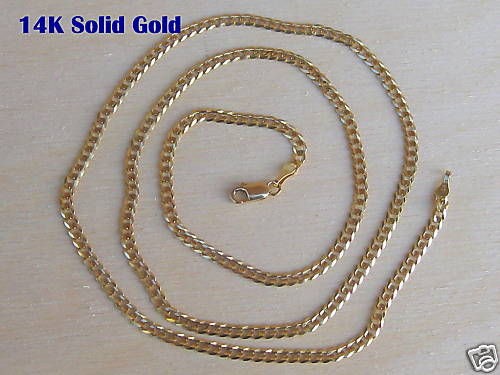 cuban link 14k in Mens Jewelry