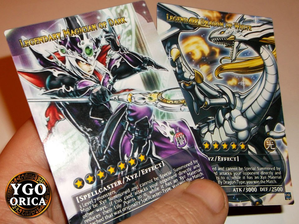 Legendary Dragon of White & Magician of Dark Set A ♔ YuGiOh Non 