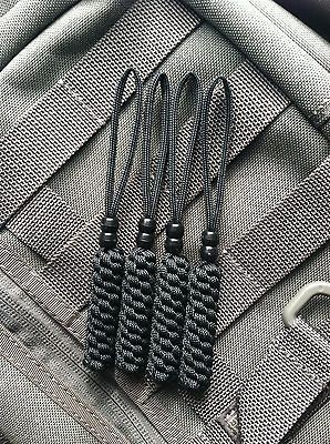   Paracord Knife Lanyards  FITS  Busse Custom Shop Knives & More   BLACK