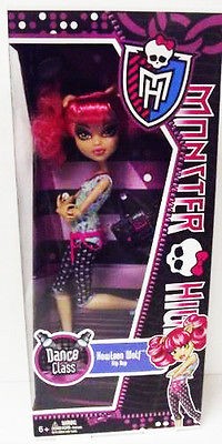 Monster High Dolls Dance Class   Hip Hop HOWLEEN WOLF Doll New