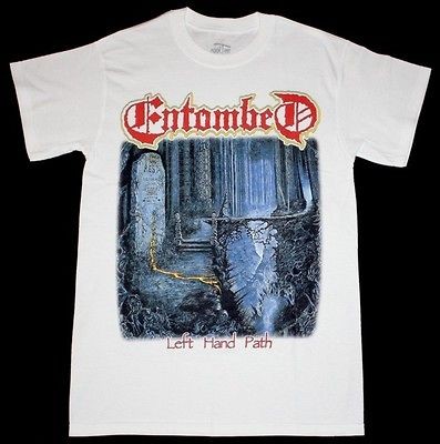 ENTOMBED LEFT HAND PATH90 DEATH NIHILIST UNLEASHED MORGOTH NEW WHITE 