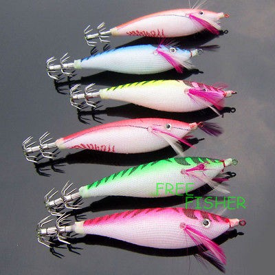 pcs Squid Jigs Cuttlefish 16g Fishing Lure X 25