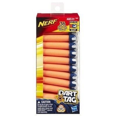  Dart Tag 36 Pack Darts   Dart Tag Darts Refill   blue and white tip 