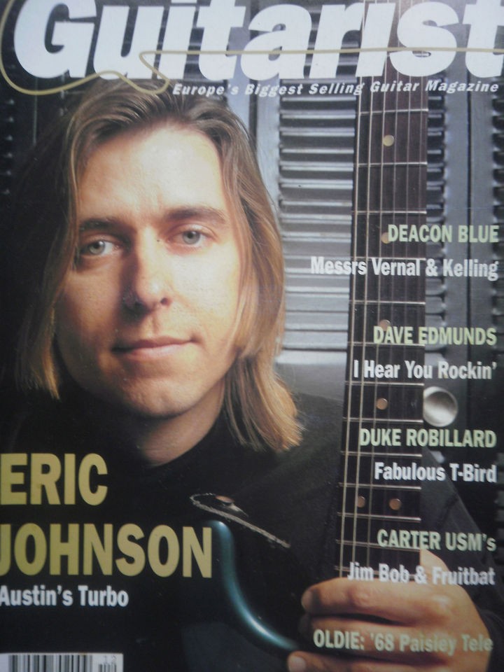   /91 ERIC JOHNSON 68 PAISLEY TELECASTER DAV​E EDMUNDS DUKE ROBILLARD