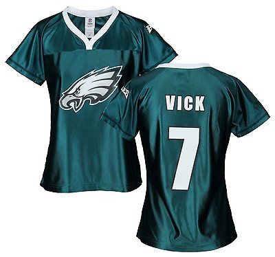 Reebok Philadelphia Eagles Football MICHAEL VICK #7 Womens NFL Dazzle 