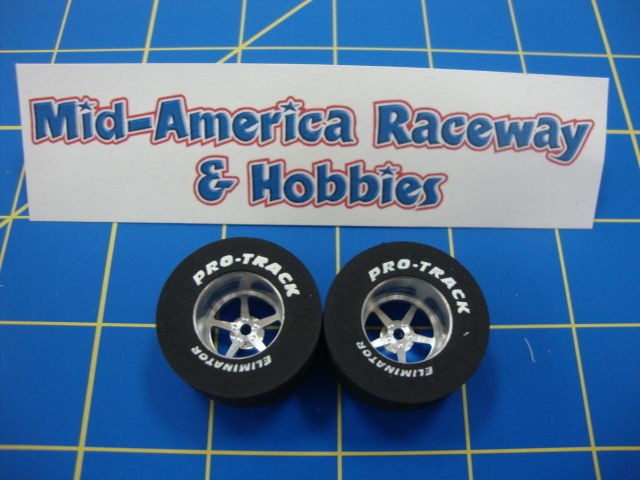 Pro Track Silver Pro Stars Drag Tires 1 3/16 x .500