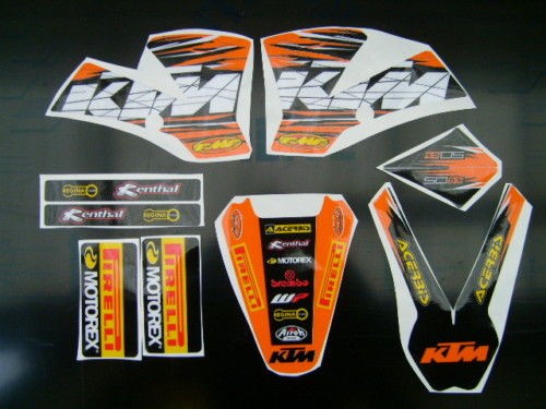 2002 2008 KTM SX 50 GRAPHICS   STICKERS   DECAL KIT