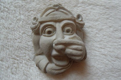 Antique looking Wall Sculpture Bathroom decorating accent. By Serge