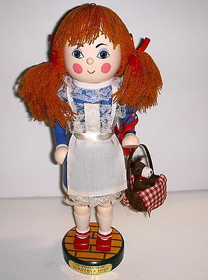   & Toto The Wizard of Oz WOZ Wooden Nutcracker Made in China 14Tall