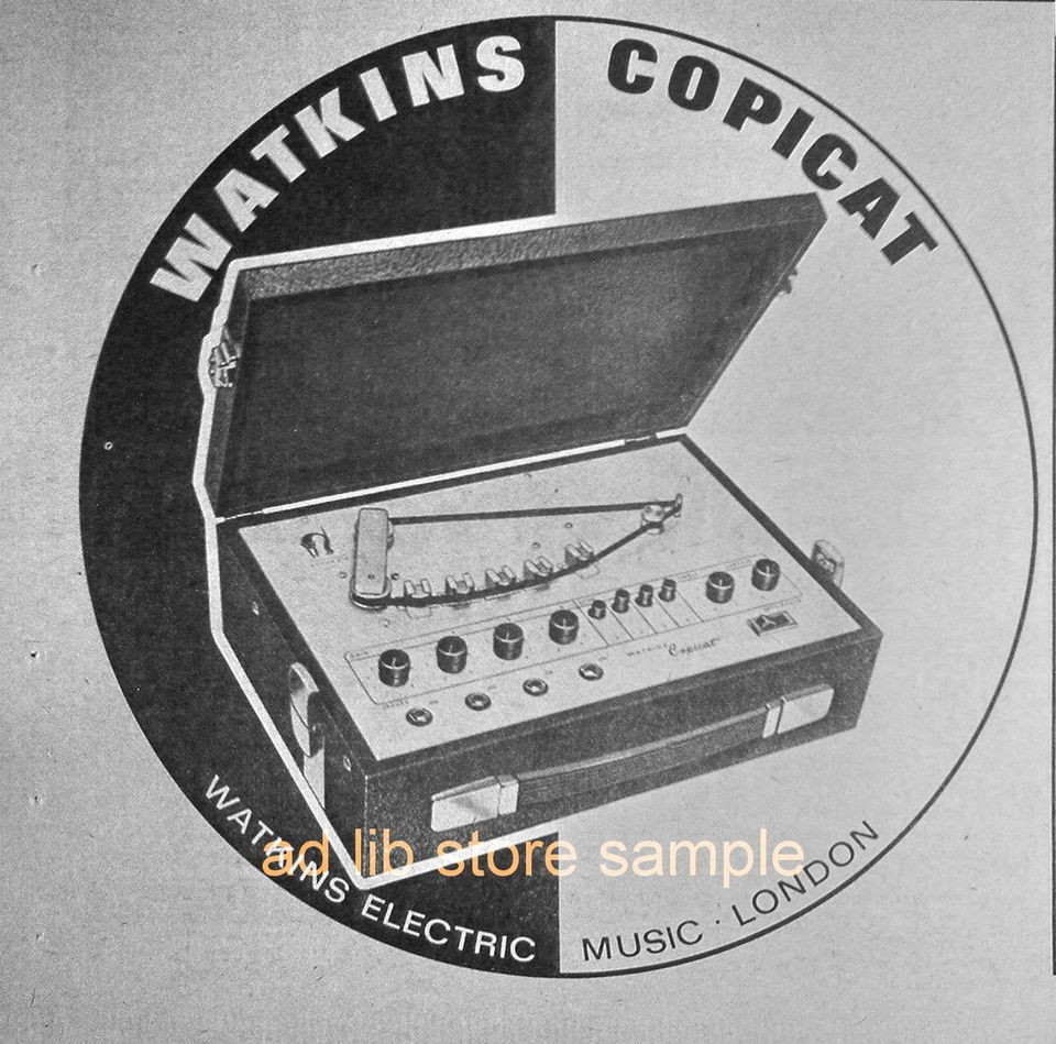 watkins copicat in Delay, Echo & Reverb