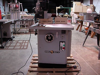 Steel City Industrial Shaper 3 HP Single Phase W/ Delta #36 850 Stock 