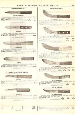 1925 Humphrey,Wilso​n,Green River Skinning Knife AD