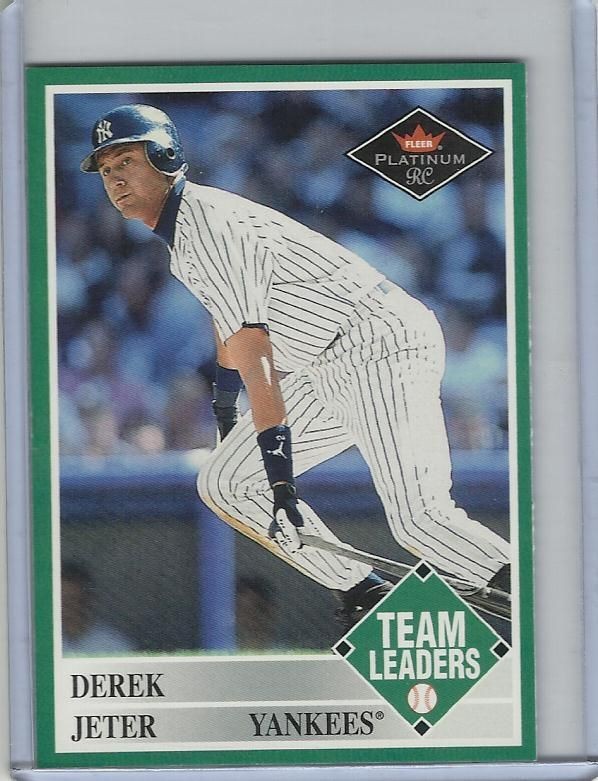 Derek Jeter 2001 Fleer Platinum RC Franchise Futures