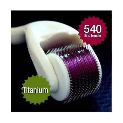   Titanium White 2.0 mm Micro Derma Needle Skin Roller Scars Wrinkle