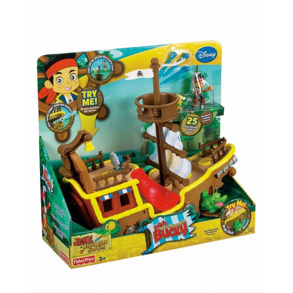 Disneys Jake and the Neverland Pirates Jakes Musical Pirate Ship 