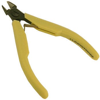 LINDSTROM 8140 YELLOW HANDLED MICRO BEVEL DIAGONAL CUTTERS