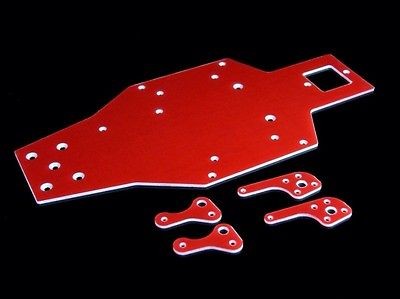 Vintage LOHAS Red Hotshot FRP chassis also for hot trick hotshot