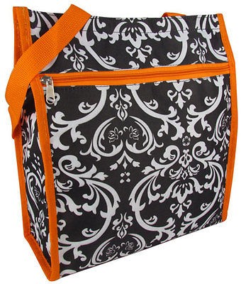   Print Trimmed Versatile Shopping Tote or Diaper Bag   