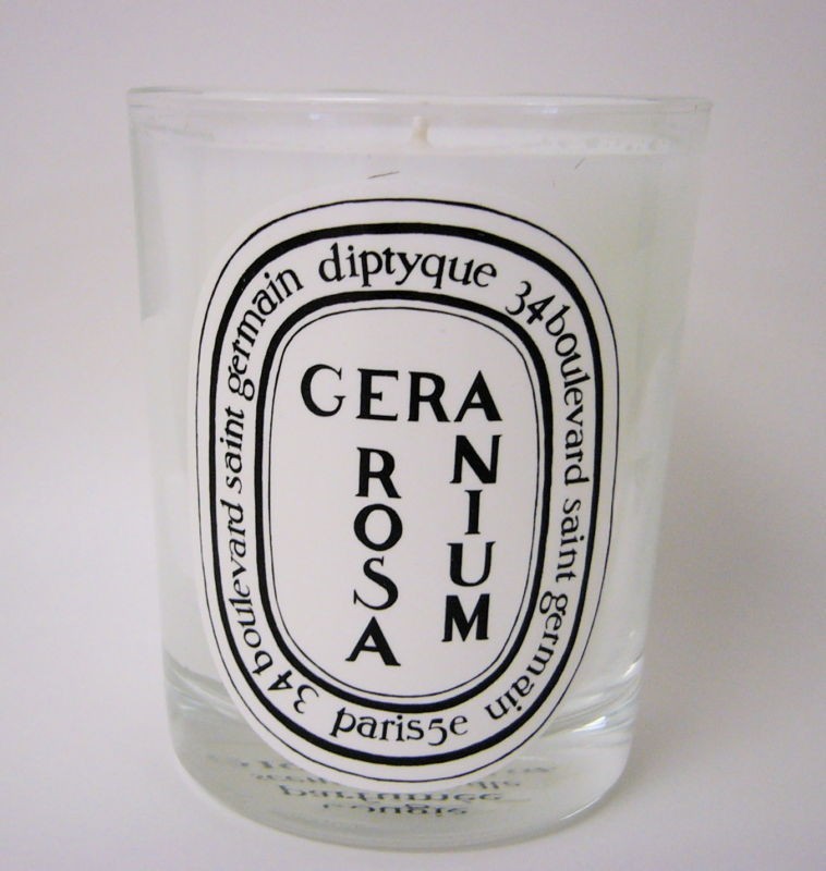 Diptyque   Rose Geranium Candle   190g