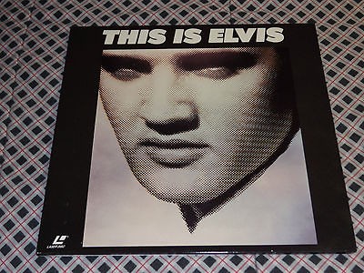 THIS IS ELVIS PRESLEY LASERDISC RARE BIOGRAPHY DOCUMENTARY 1981 CLV