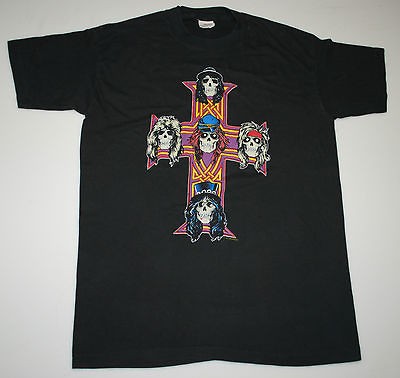 VINTAGE GUNS N ROSES APPETITE FOR DESTRUCTION 89 T  SHIRT 1989 1980S 