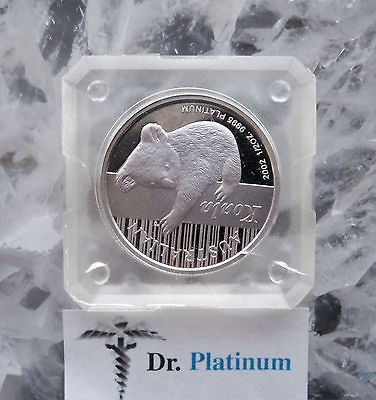   Koala, Australia, **PROOF**, 50 Dollars, 1/2 Ounce, .9995 Platinum